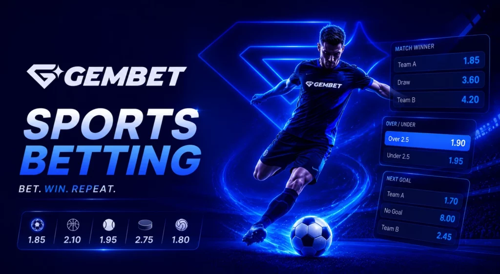 Gembet betting options